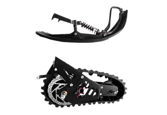 G63 - Convertible Snow Kit: Snowboard and 2200W Peak Nylon Mesh Rubber Track Motor