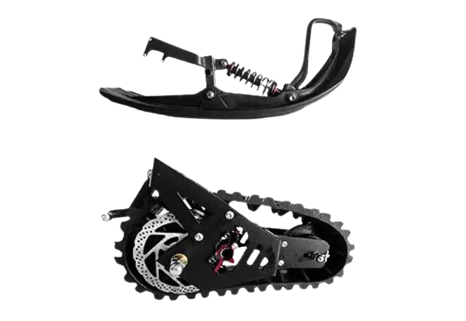 G63 - Convertible Snow Kit: Snowboard and 2200W Peak Nylon Mesh Rubber Track Motor